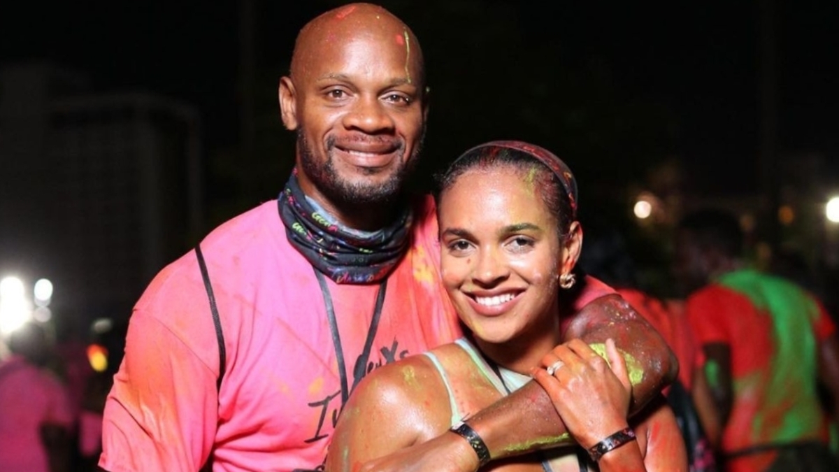 Asafa Powell and Alyshia Take on Jamaica's Carnival - See Pics and Watch Videos