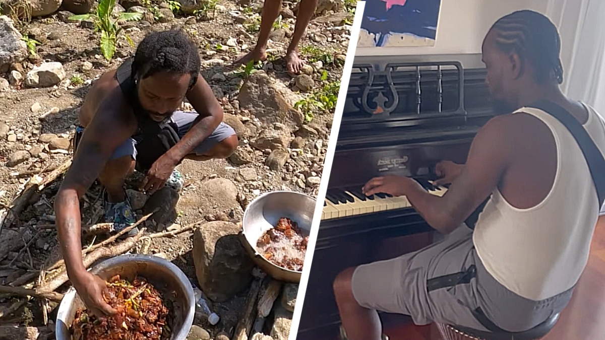 Popcaan Shows Off His Cooking, Riding and Piano Skills - Watch Video