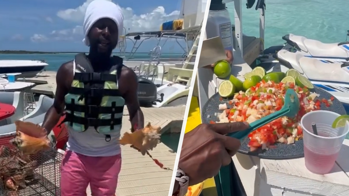 Popcaan Makes Conch Salad - Watch Videos