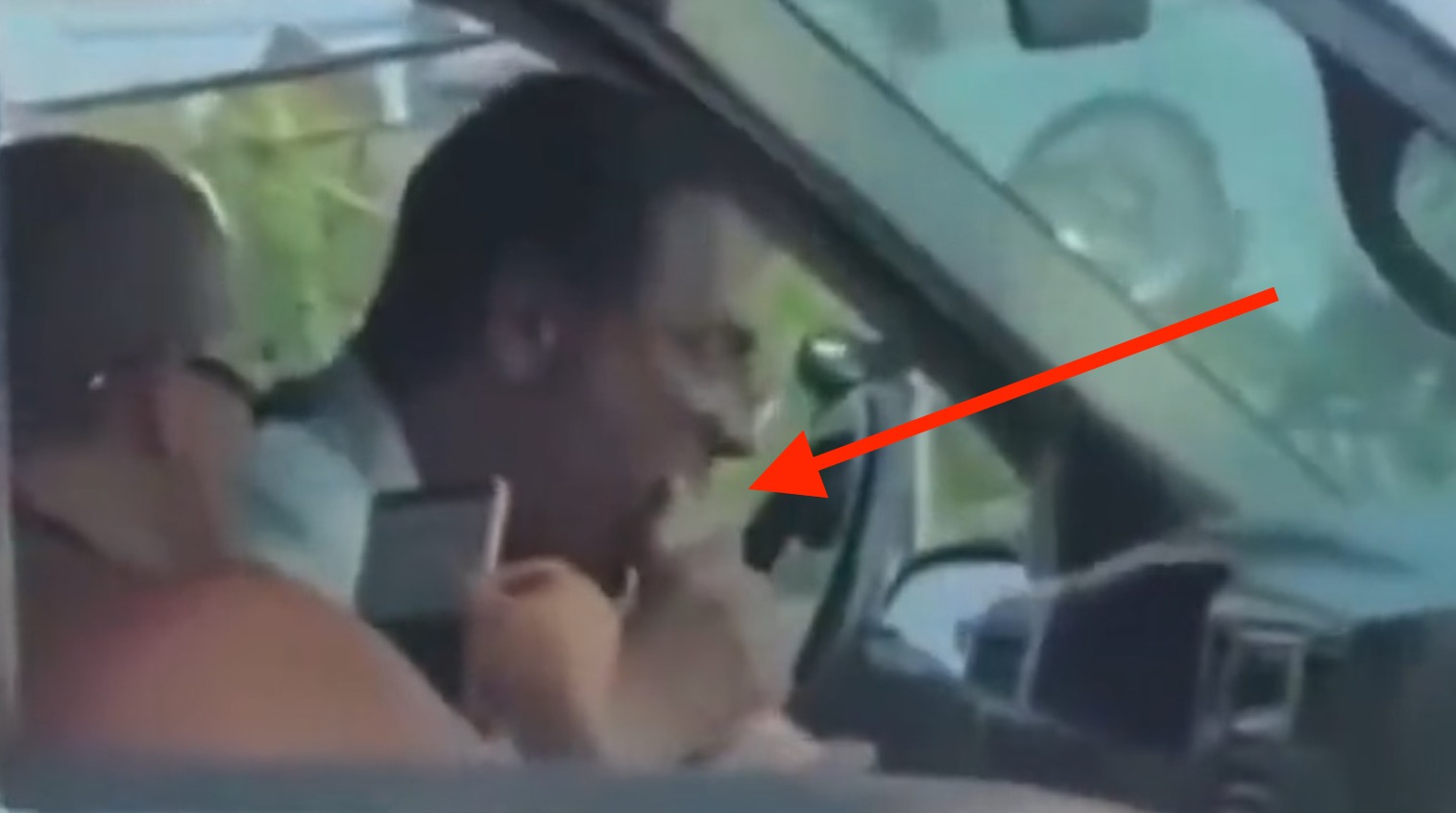Man Caught on Camera Eating Female's Toes in Traffic - Watch Video