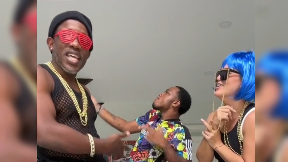 Tami Chin and Wayne Teach Gio Classic Dancehall Moves in Comedic Video
