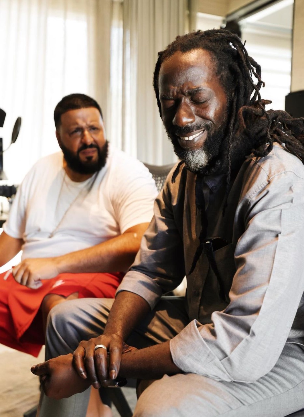 Buju Banton Is Back In The United States Hangs Out With Dj Khaled