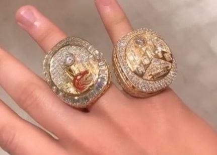 Drake Unveils His $150,000 Custom Raptors Championship Ring