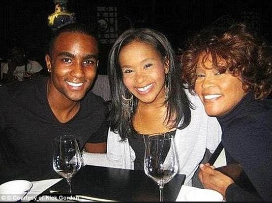 Gordon was 17 and Bobbi Kristina 14 when Whitney Houston