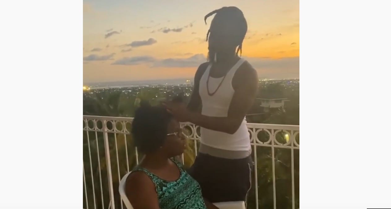 "Coming Of The Lord is Near" Popcaan and his Mother Again [Video]