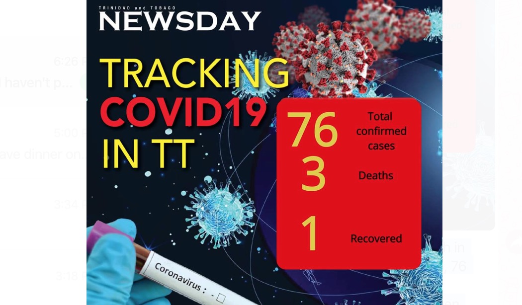Trinidad and Tobago Reports Third Death from COVID-19