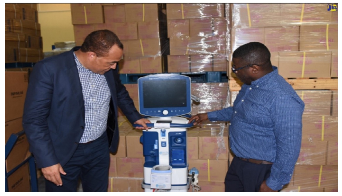 Jamaica receives First Shipment of Supplies and Equipment To Fight COVID-19