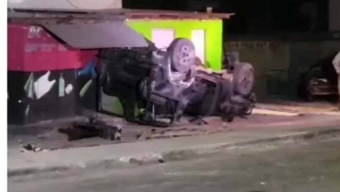 JDF Jeep Crash in West Kingston [Video]