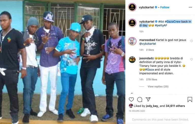Kartel Posts This Pic Of Alkaline and Friends Supporting 