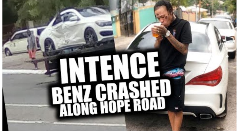 Intence Benz Crashed in Kingston