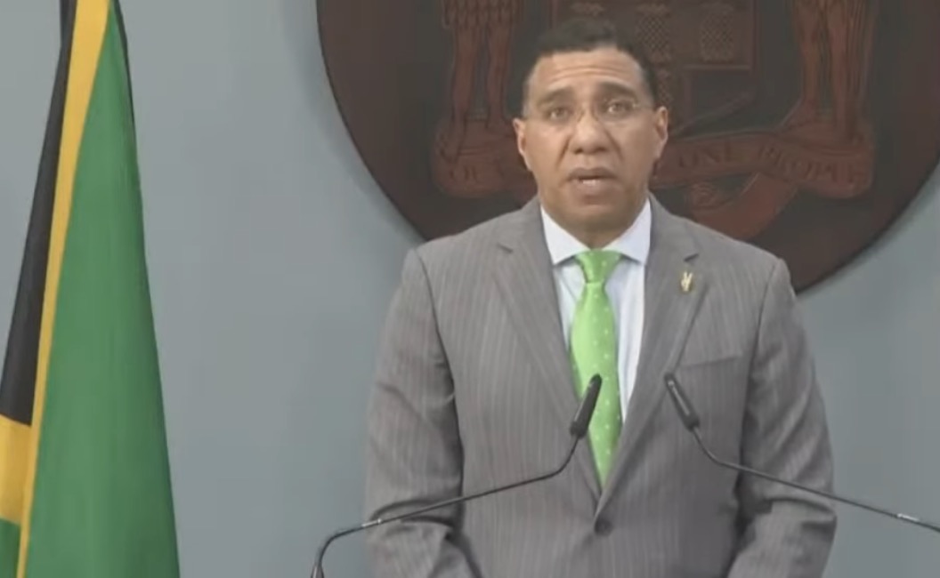 PM Andrew Holness Gives Press Briefing on Crime, COVID-19 etc