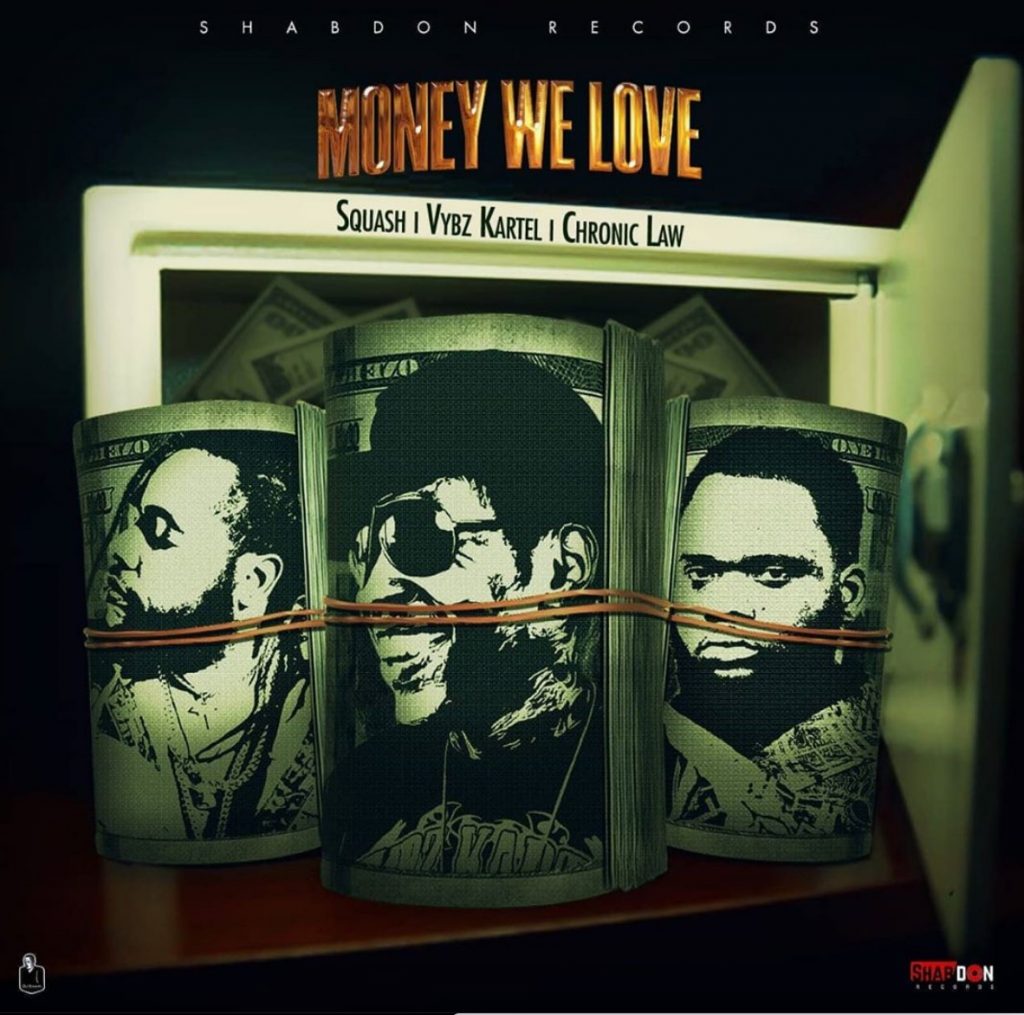 Vybz Kartel, Squash and Chronic Law to drop New Callab “Money we love” 