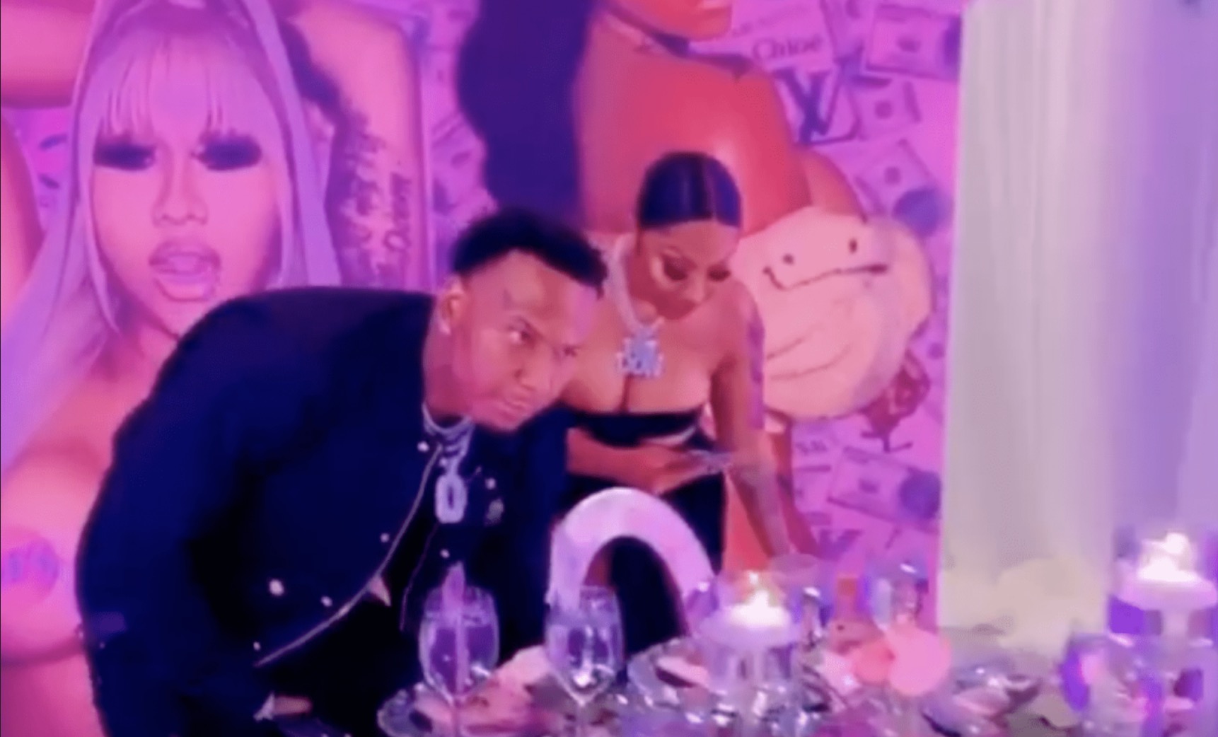 Rapper Money Bag Yo and his Girlfriend "Ari" had to duck shots while Celebrating Birthday in Vegas - Video - YARDHYPE