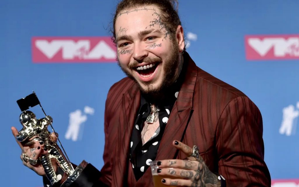Post Malone is the Artiste of 2020... See other top Music Achievers ...