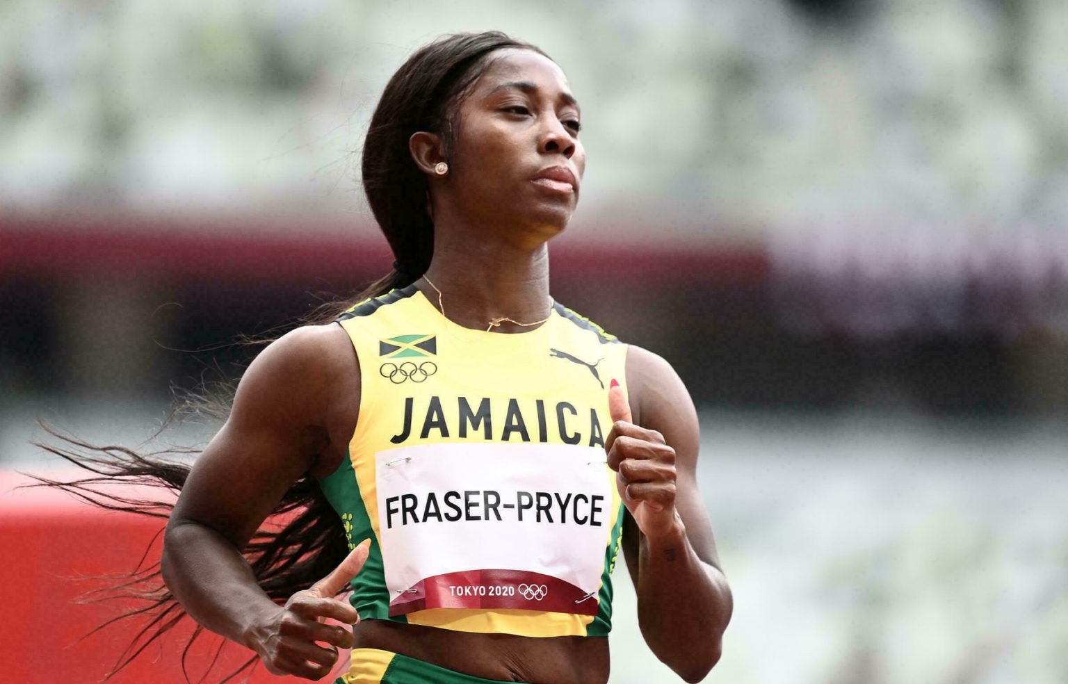 Shelly-Ann Fraser Finishes In Second Place - YARDHYPE