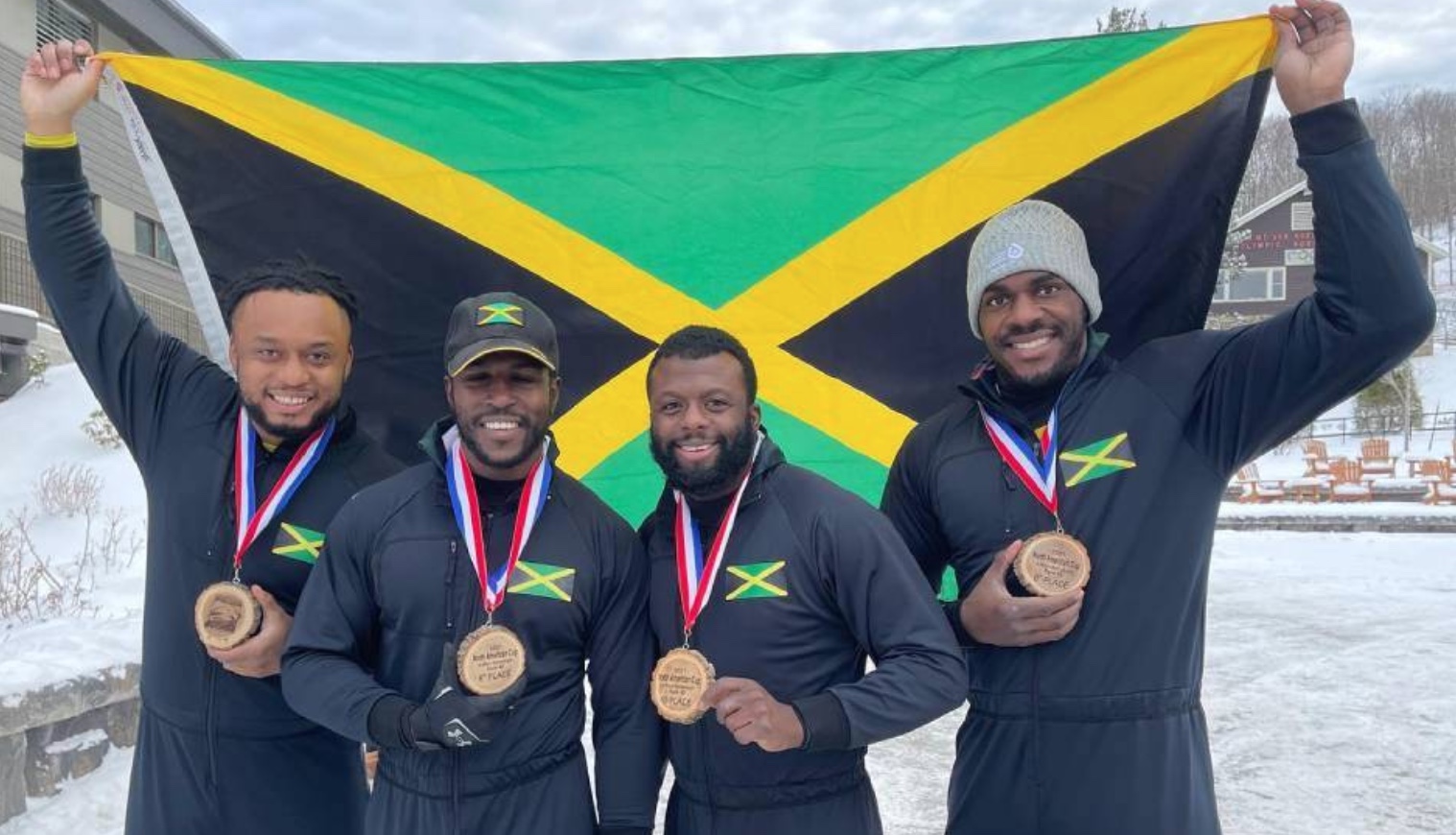 Jamaica Wins Medal In North American Bobsled Competition And Looks
