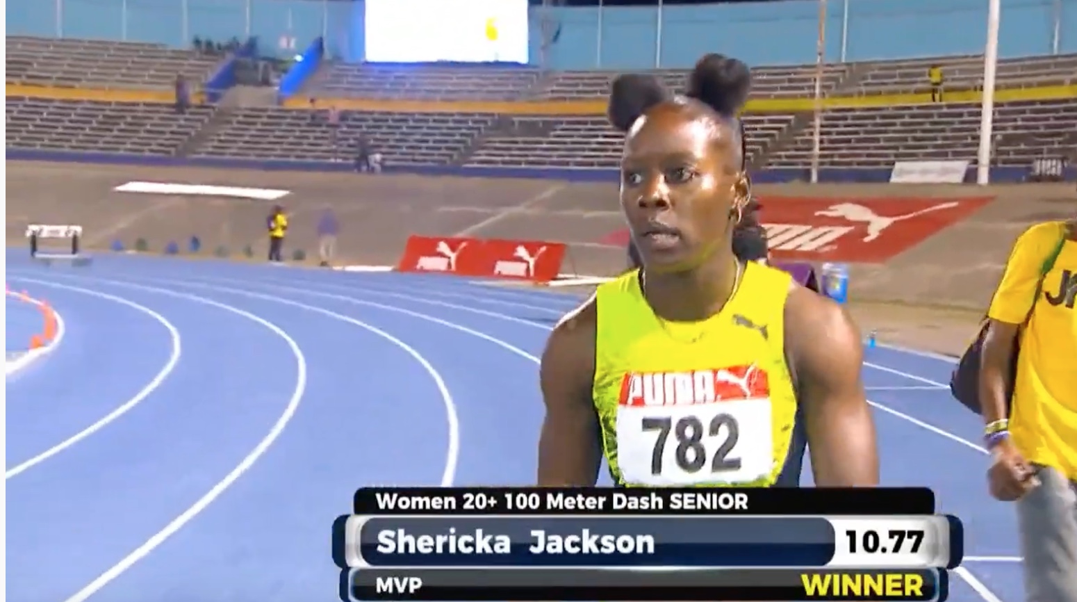 Shericka Jackson Wins 100m Dash At Jamaica Trials in 10.77 YARDHYPE