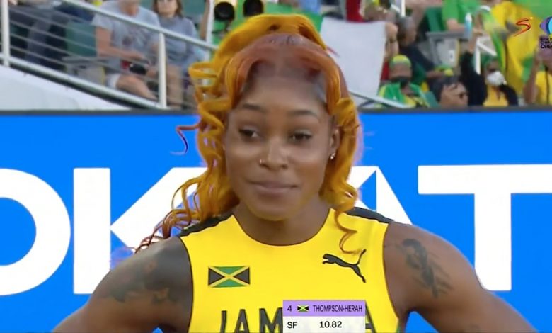 Thompson Herah Jackson And Fraser Pryce Qualify For Womens 200m Final Elaine Almost Missed 