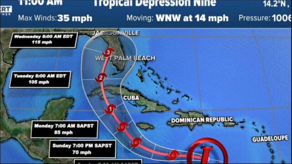 Tropical Storm Expected to Affect Jamaica on Sunday YARDHYPE