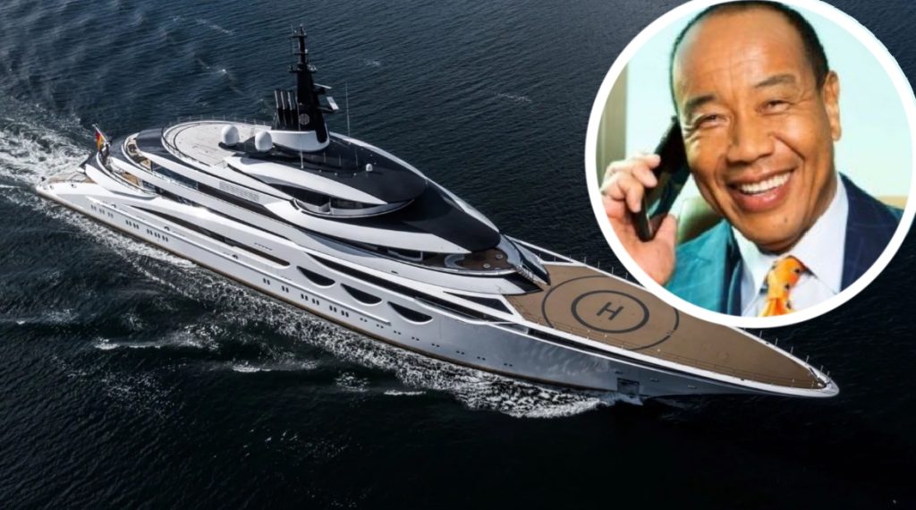 michael lee chin yacht price