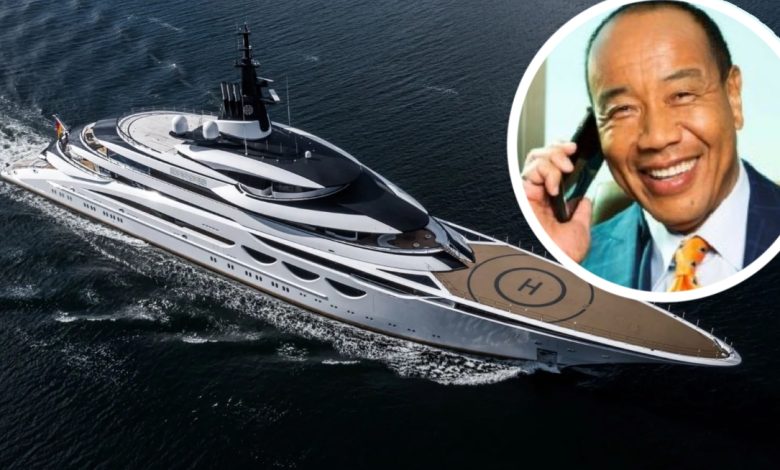 lee chin selling yacht