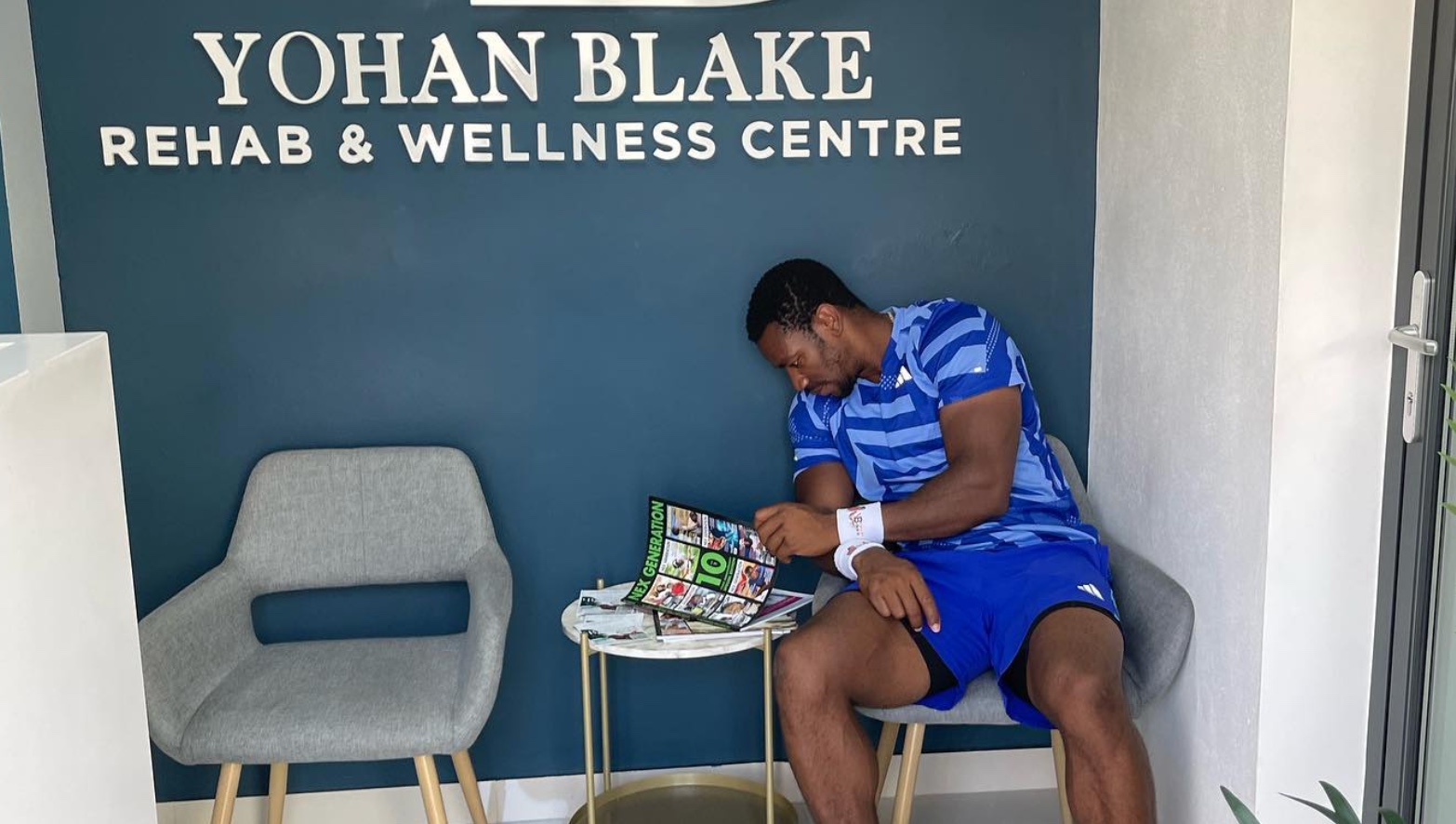Yohan Blake Merges Sprinting Career With Rehab and Wellness Centre 4