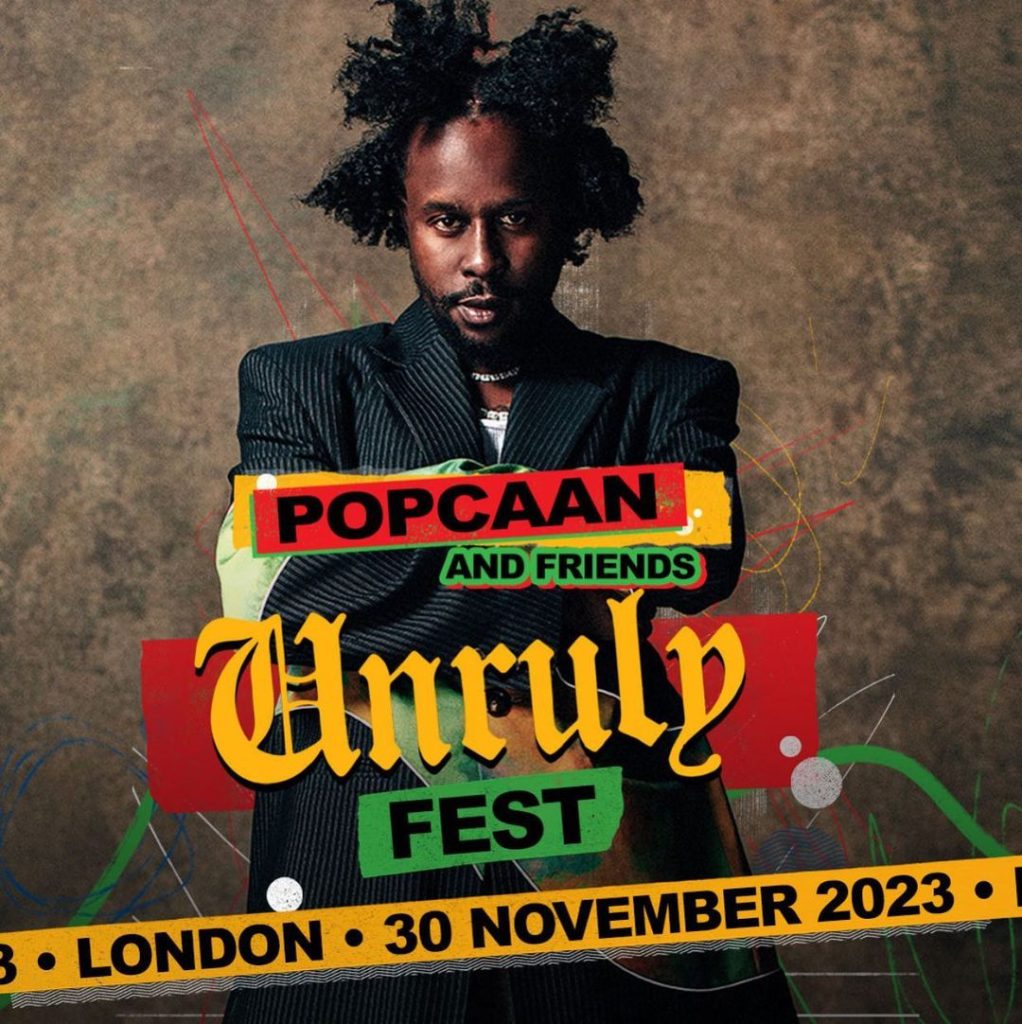 Popcaan's "Unruly Fest" in London TGM Radio