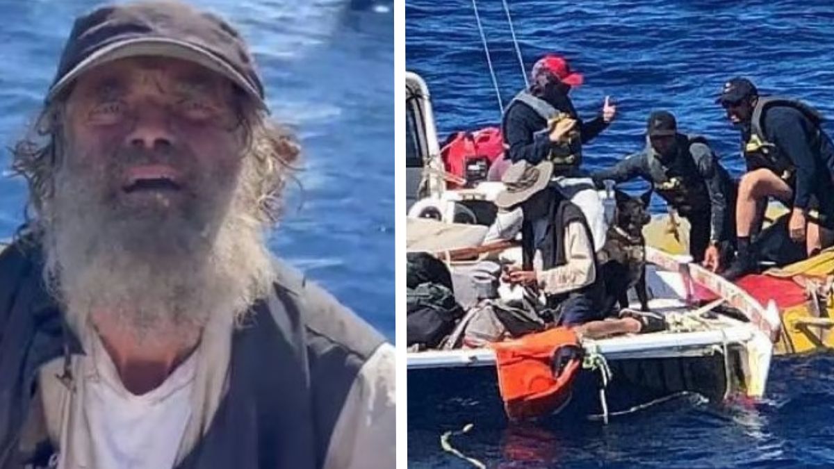 Australian Man Survives Two Months Lost at Sea With His Dog