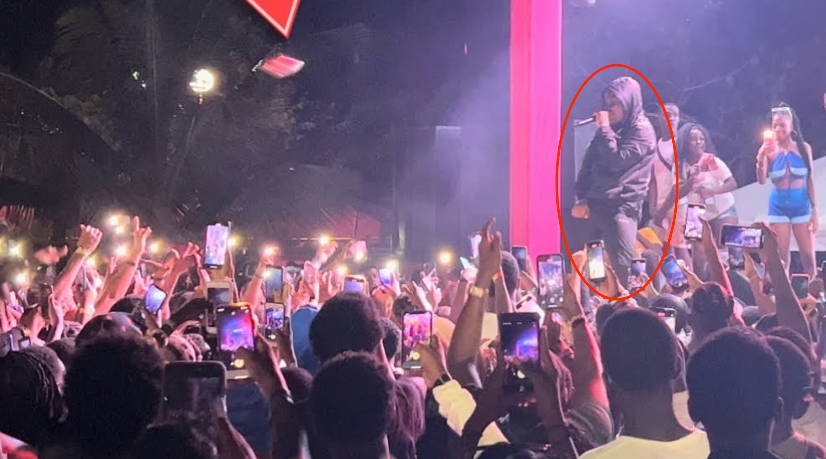 Malie Donn Bottled While Performing in Ochi Rios, Flings Microphone In Crowd In Retaliation - Watch Video 