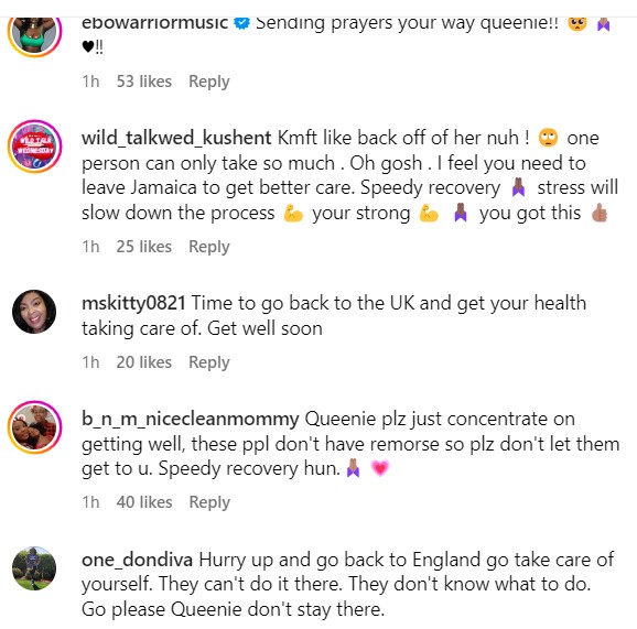Queenie Comments