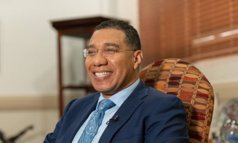 Prime Minister Andrew Holness