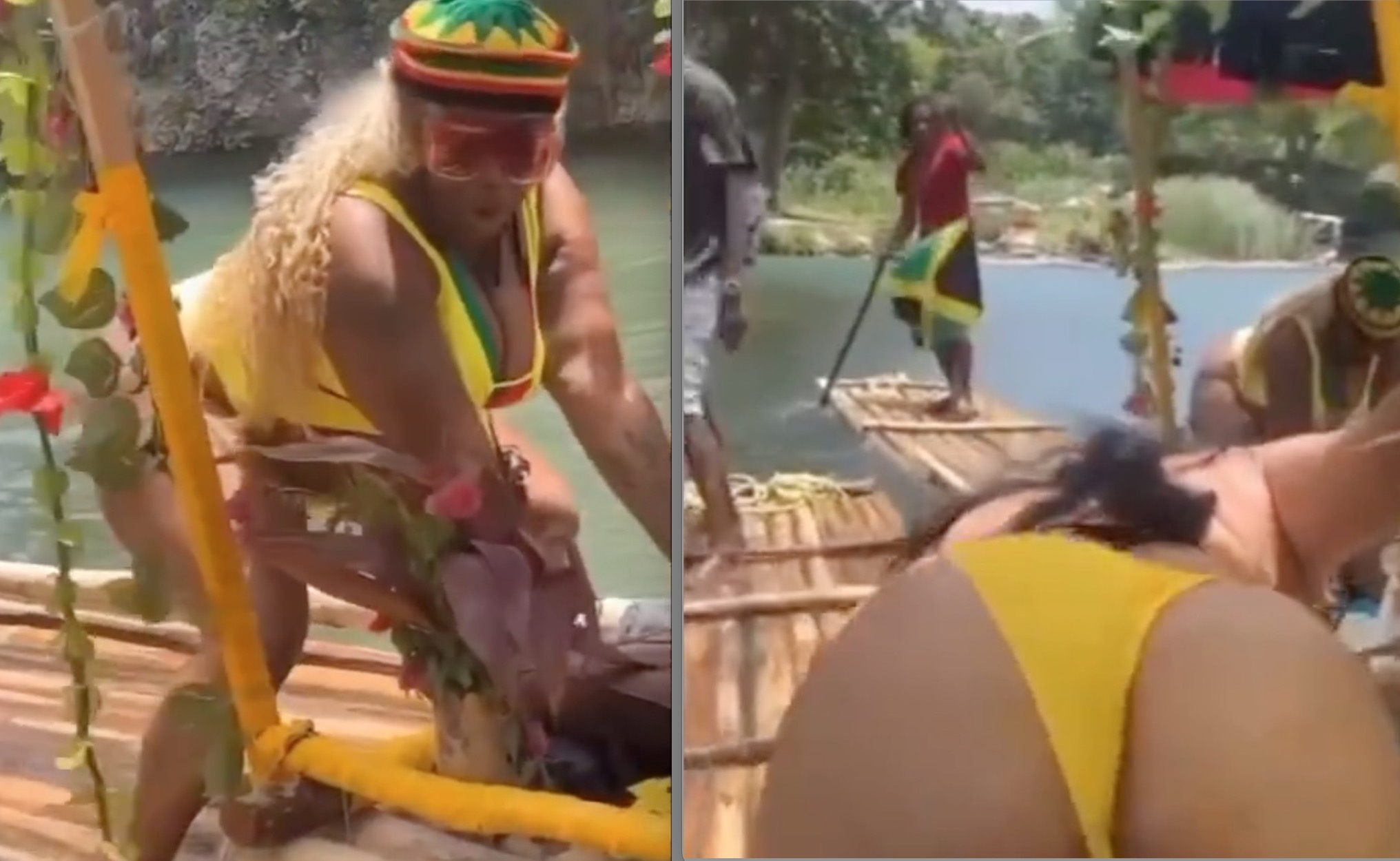 Mature Women Show Off Their Twerking Skills on River Raft - Watch Video -  YARDHYPE