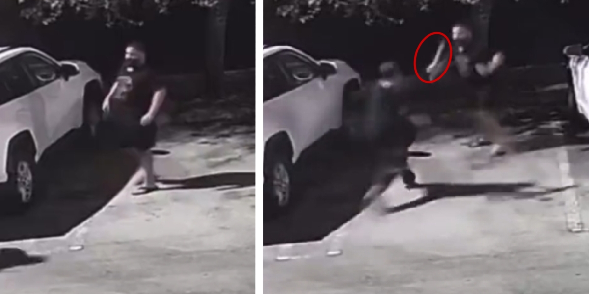 Former MMA Fighter Takes Down Knife-Wielding Man in Viral Footage