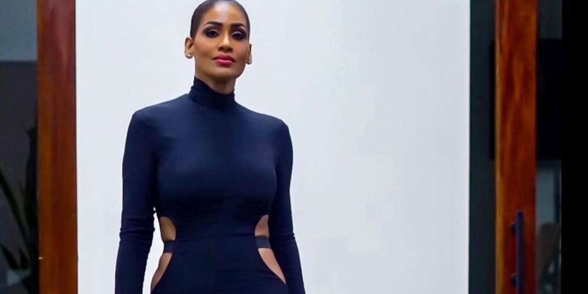 Lisa Hanna Shows Off Curves in Form-Fitting Dress - See Pictures
