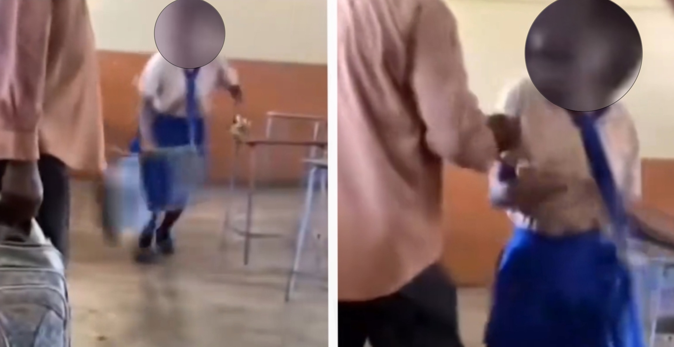 WATCH: Female Student in Heated Violent Confrontation With Teacher in Class