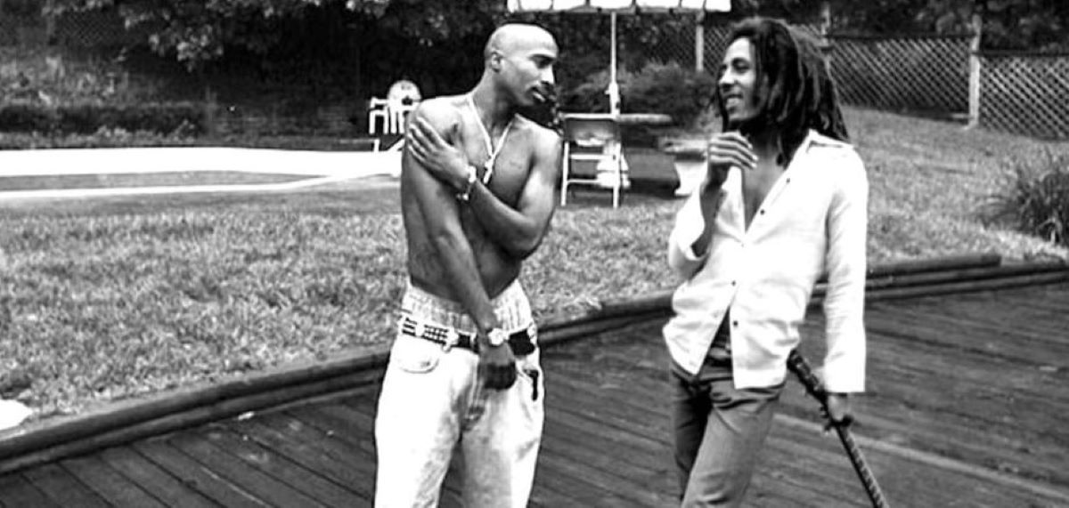More Photos Emerge of Bob Marley and Tupac Shakur Spending Time Together