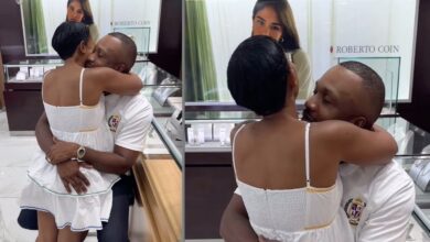 Agent Sasco and Wife, Nicole Mclaren-Campbell Share Lovey-Dovey Moment - Watch Video