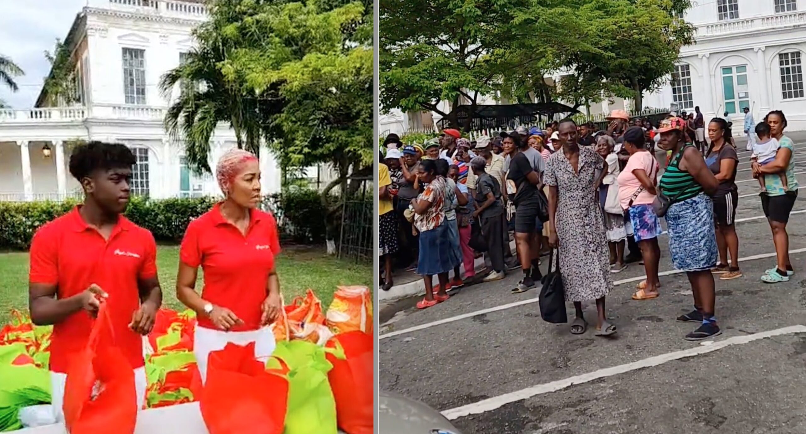 D’Angel Shares Scenes from Her Christmas Giveaway in Spanish Town - Watch Videos