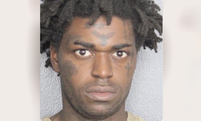 Kodak Black in a Broward Sheriff's Office photo from Dec. 7, 2023.