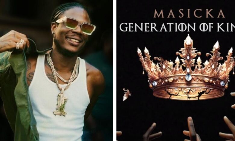 Masicka's “Generation of Kings” Album cover