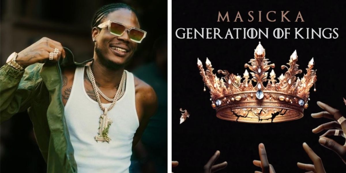 Masicka's “Generation of Kings” Album cover