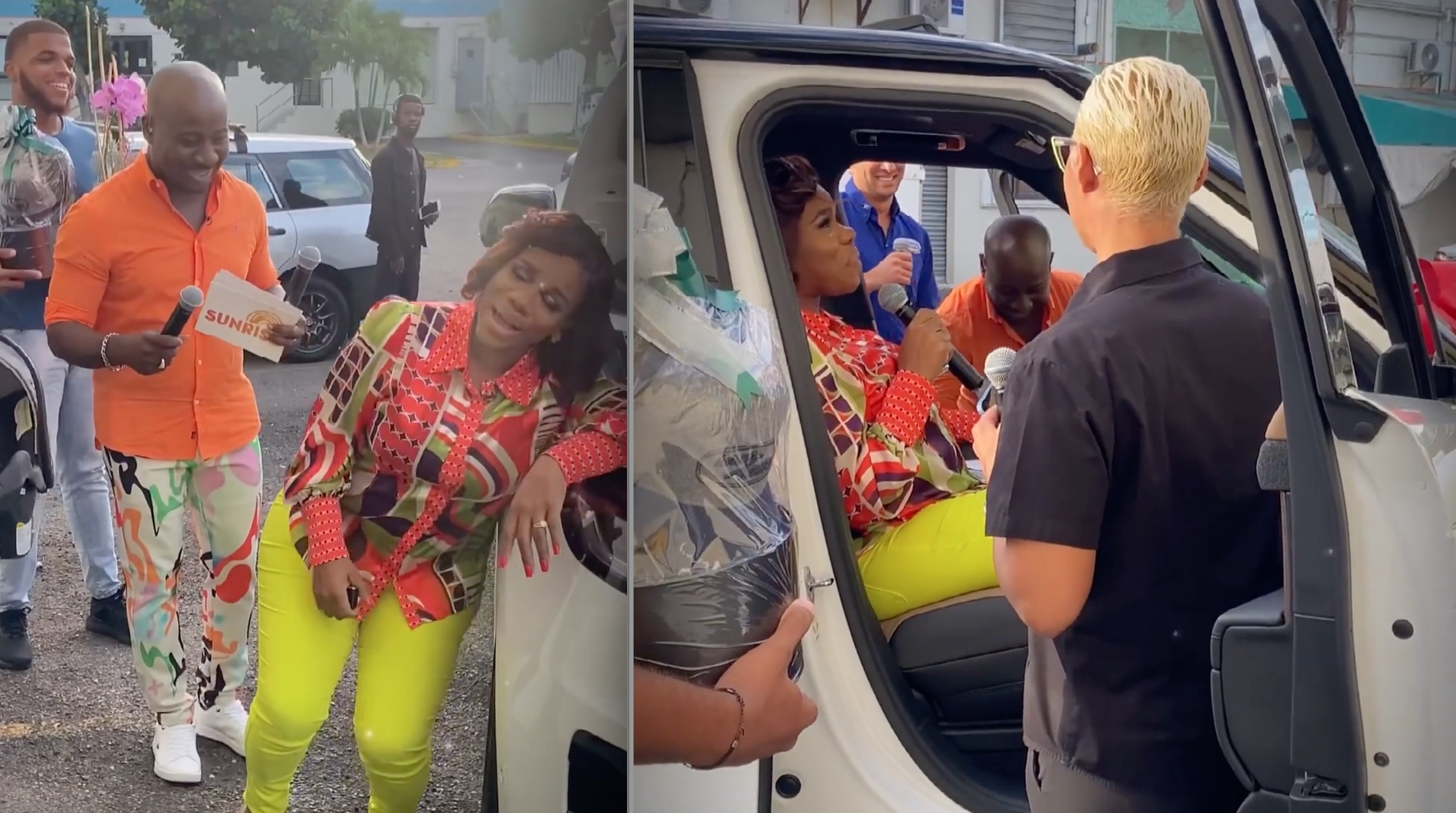 Miss Kitty Gifted a New Range Rover from Her Husband - Watch Video