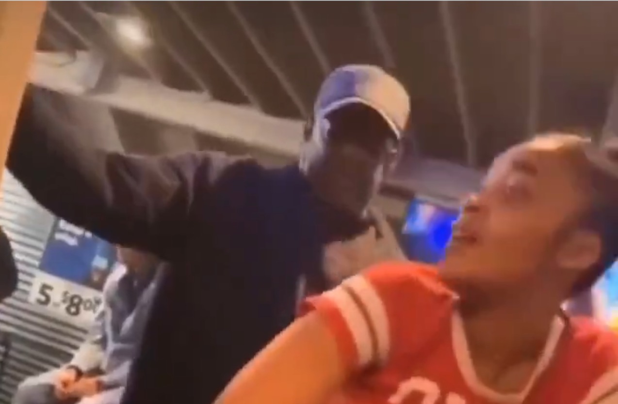 Older Man Gets Overly Excited While 22Daggering22 Younger Female Watch Video