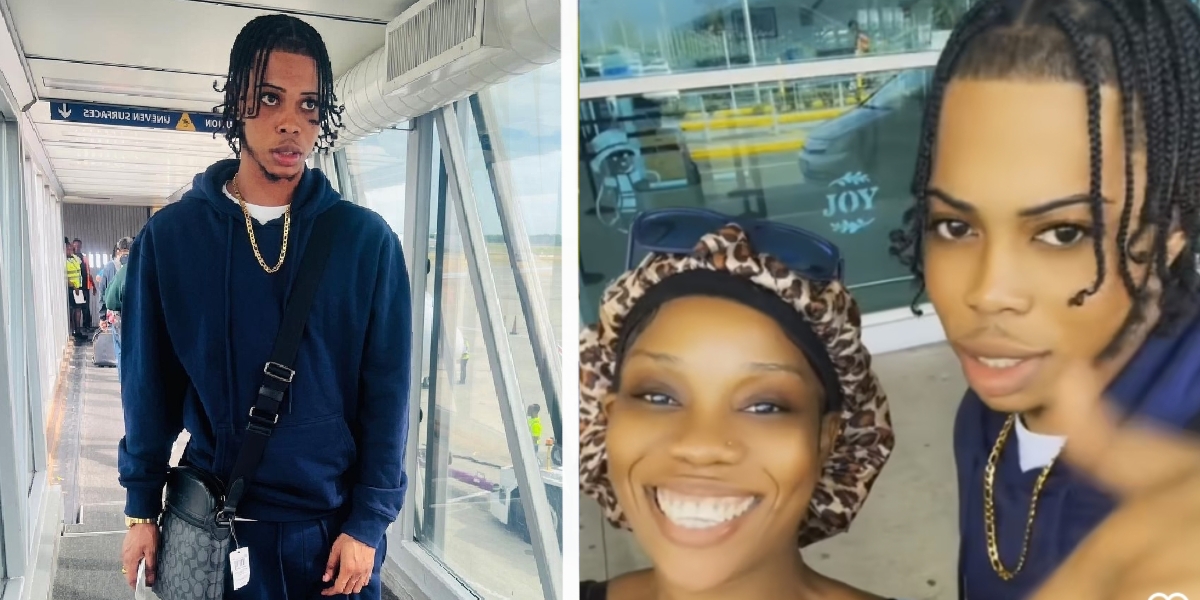 'Proud Mom' Sheba Ecstatic Her Artiste Son Nhance Taking First Flight Overseas - Watch Video