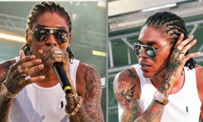 Vybz Kartel On Stage calls listen