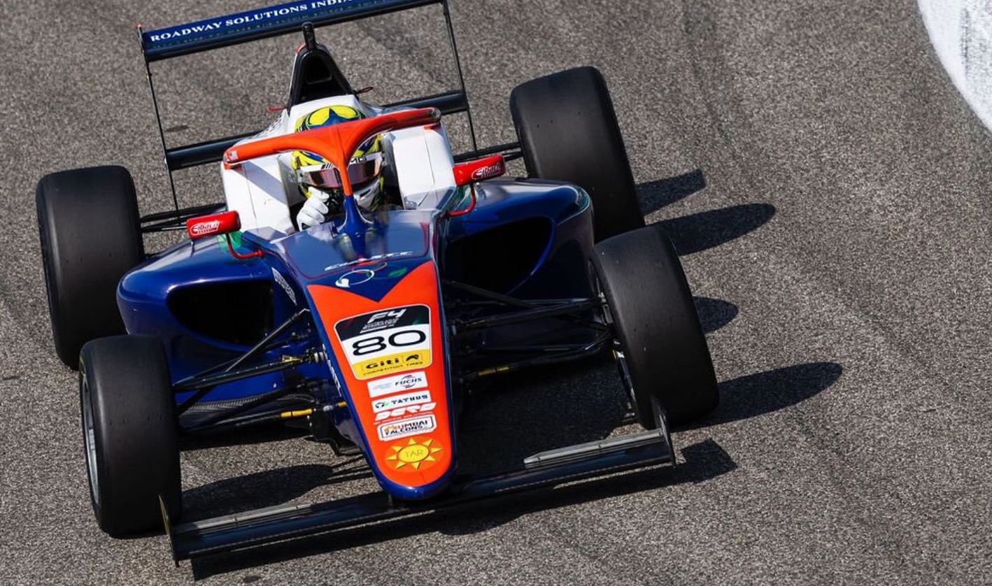 Jamaican Alex Powell Attains Pole Position in the F4 UAE Championship in Abu Dhabi