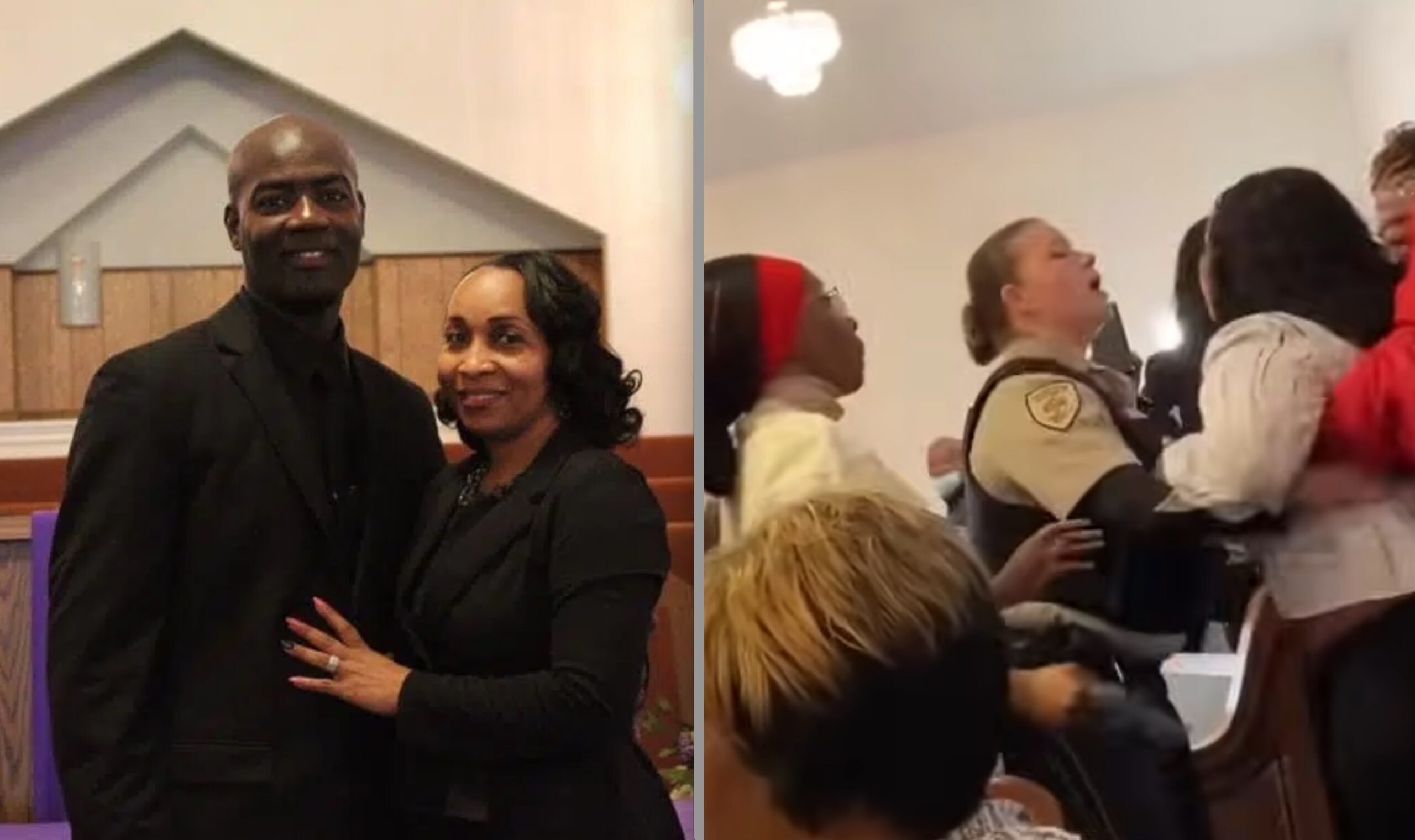 Pastor and Wife Confronted by Pregnant Side Chick During Church Service - Watch Video