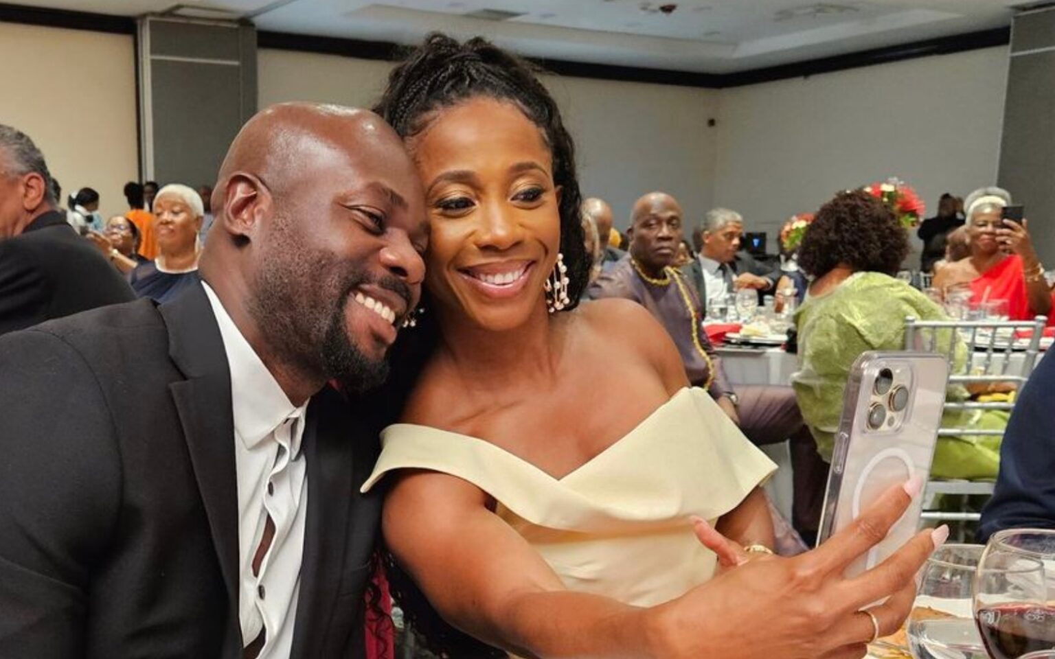 ShellyAnn FraserPryce and Husband Celebrate 13th Wedding Anniversary