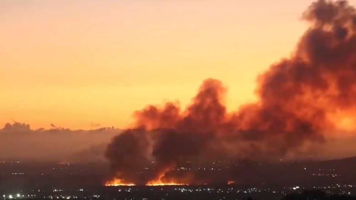 Large Fire Raging at Riverton City Dump - Watch Video