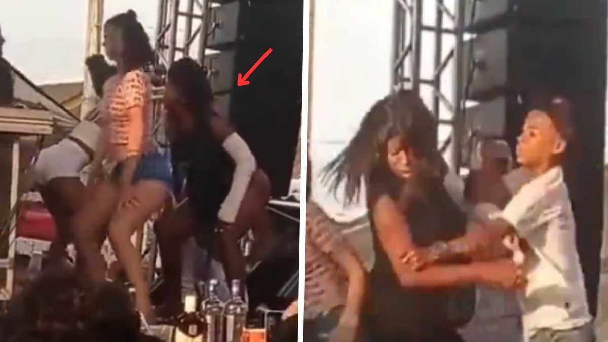 Pregnant Woman with Broken-Arm Attacked by Man for Twerking Onstage - Watch Video